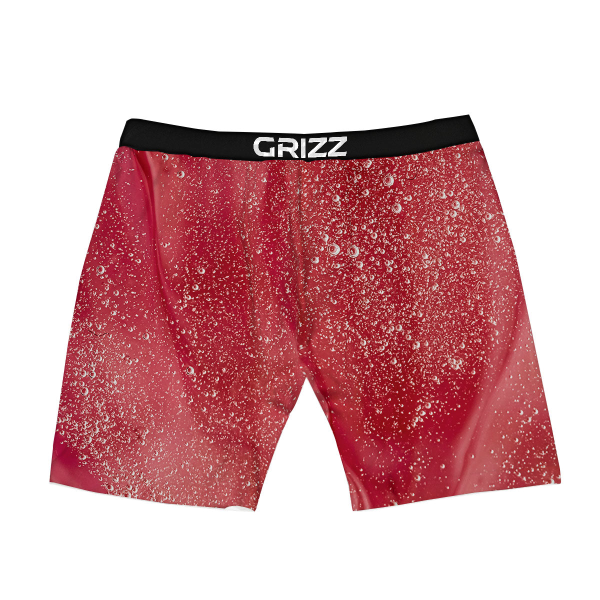 Abstract Red Liquid Boxer Briefs-grizzshop