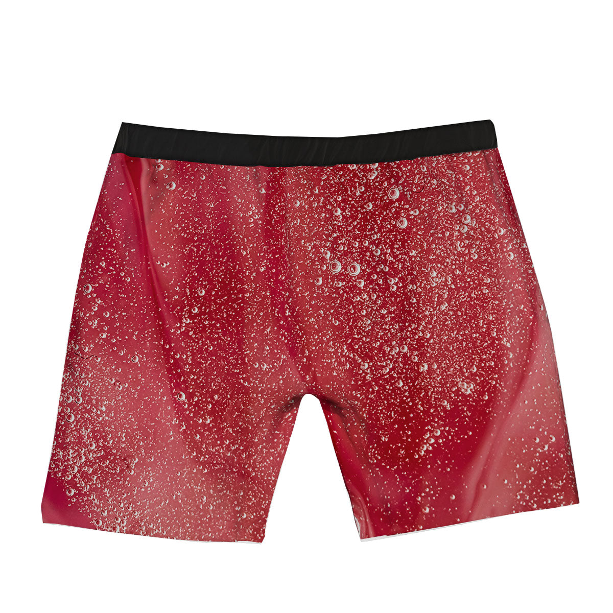 Abstract Red Liquid Boxer Briefs-grizzshop