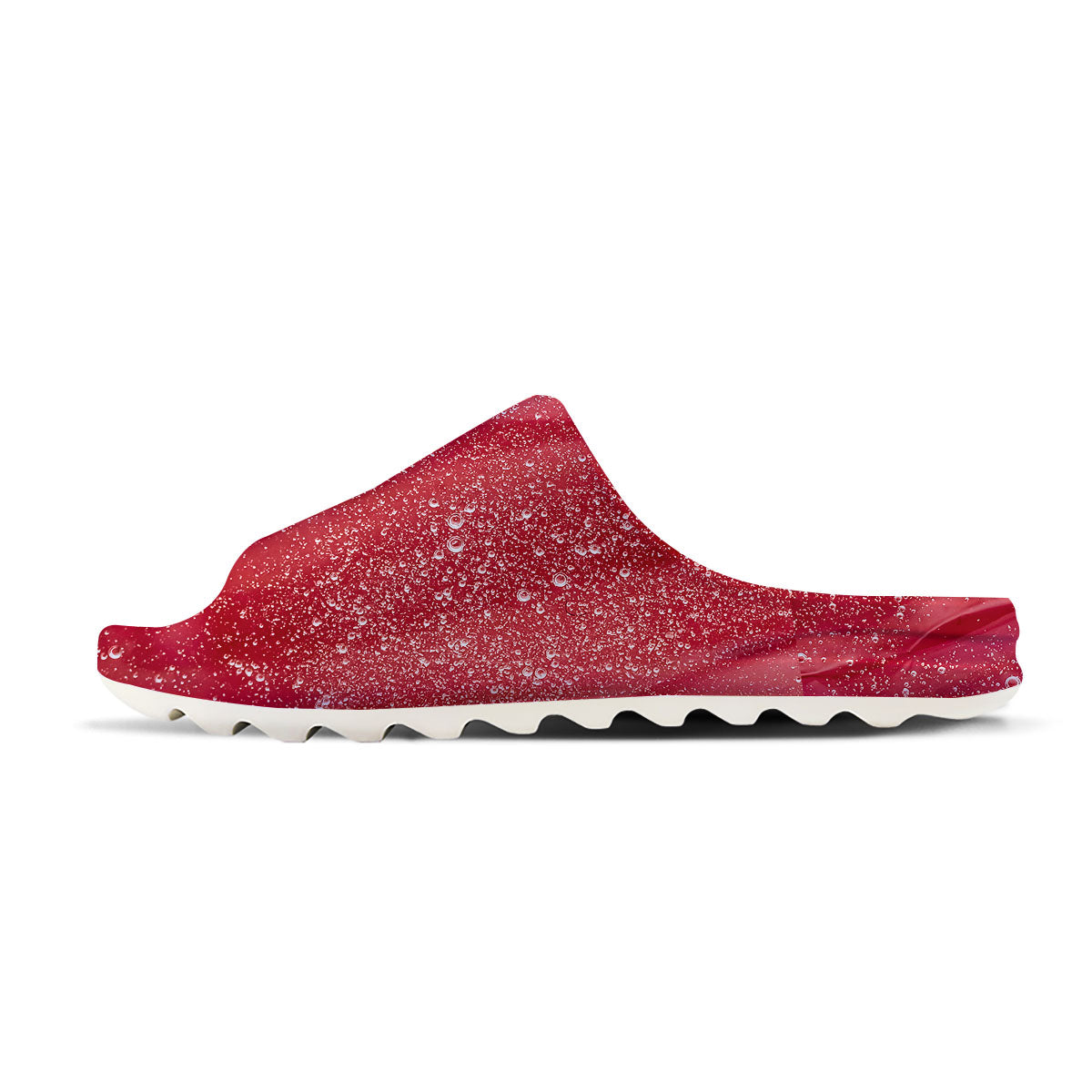 Abstract Red Liquid Sandals-grizzshop