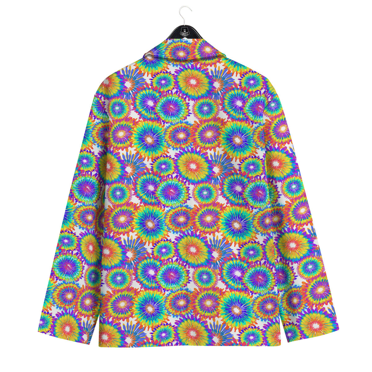 Abstract Sunflower Colorful Print Pattern Men's Sport Coat-grizzshop