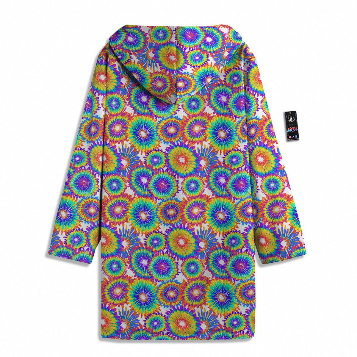 Abstract Sunflower Colorful Print Pattern Men's Windbreaker Jacket-grizzshop