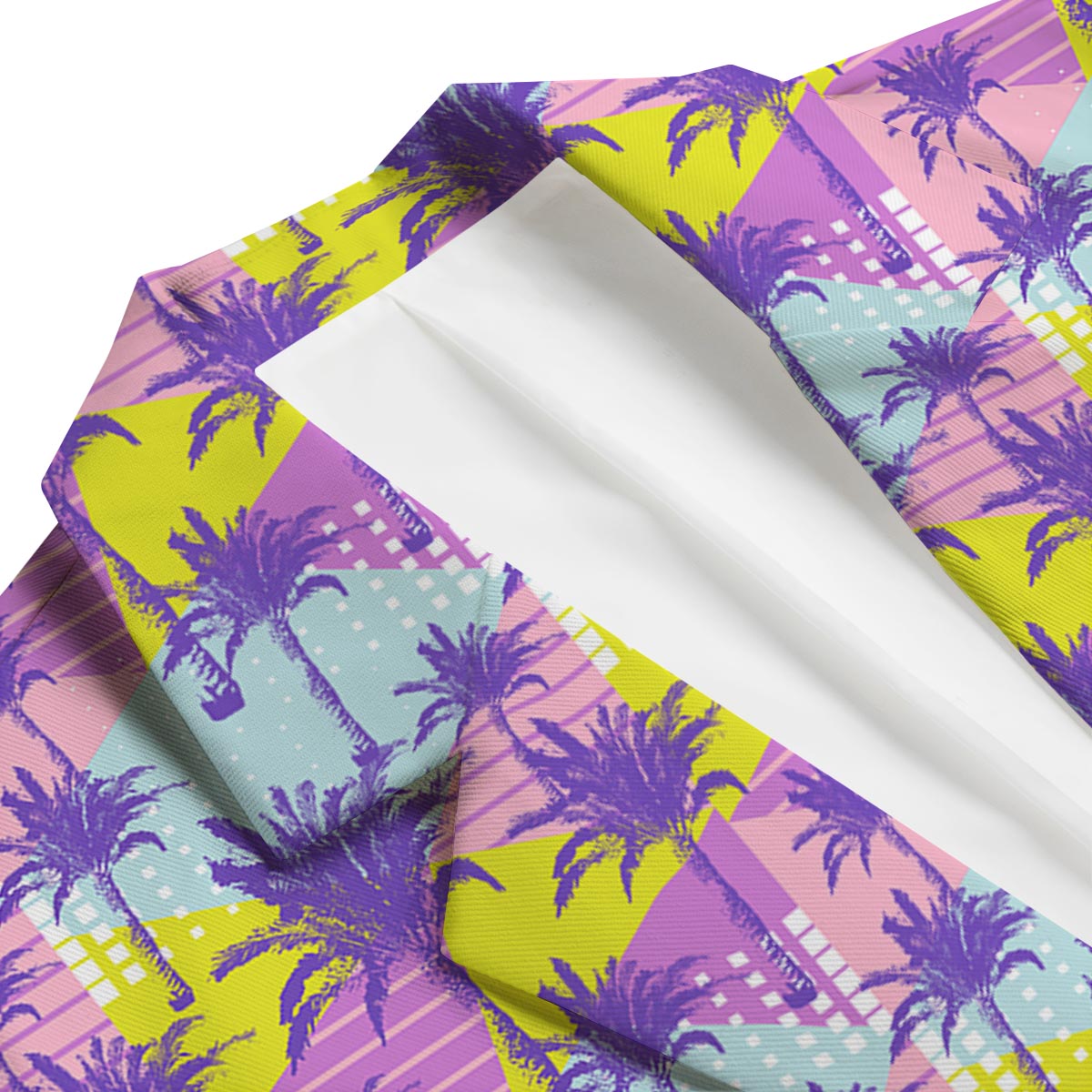 Abstract Tropical Palm Tree Men's Blazer-grizzshop