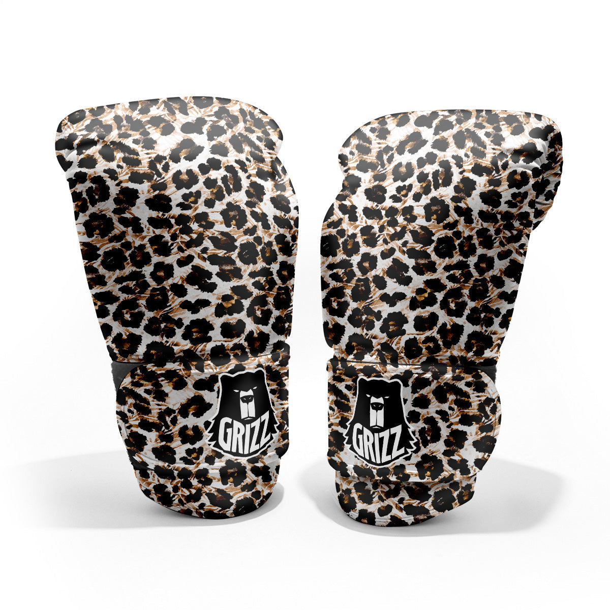 Abstract Watercolor Leopard Print Pattern Pro Boxing Glove