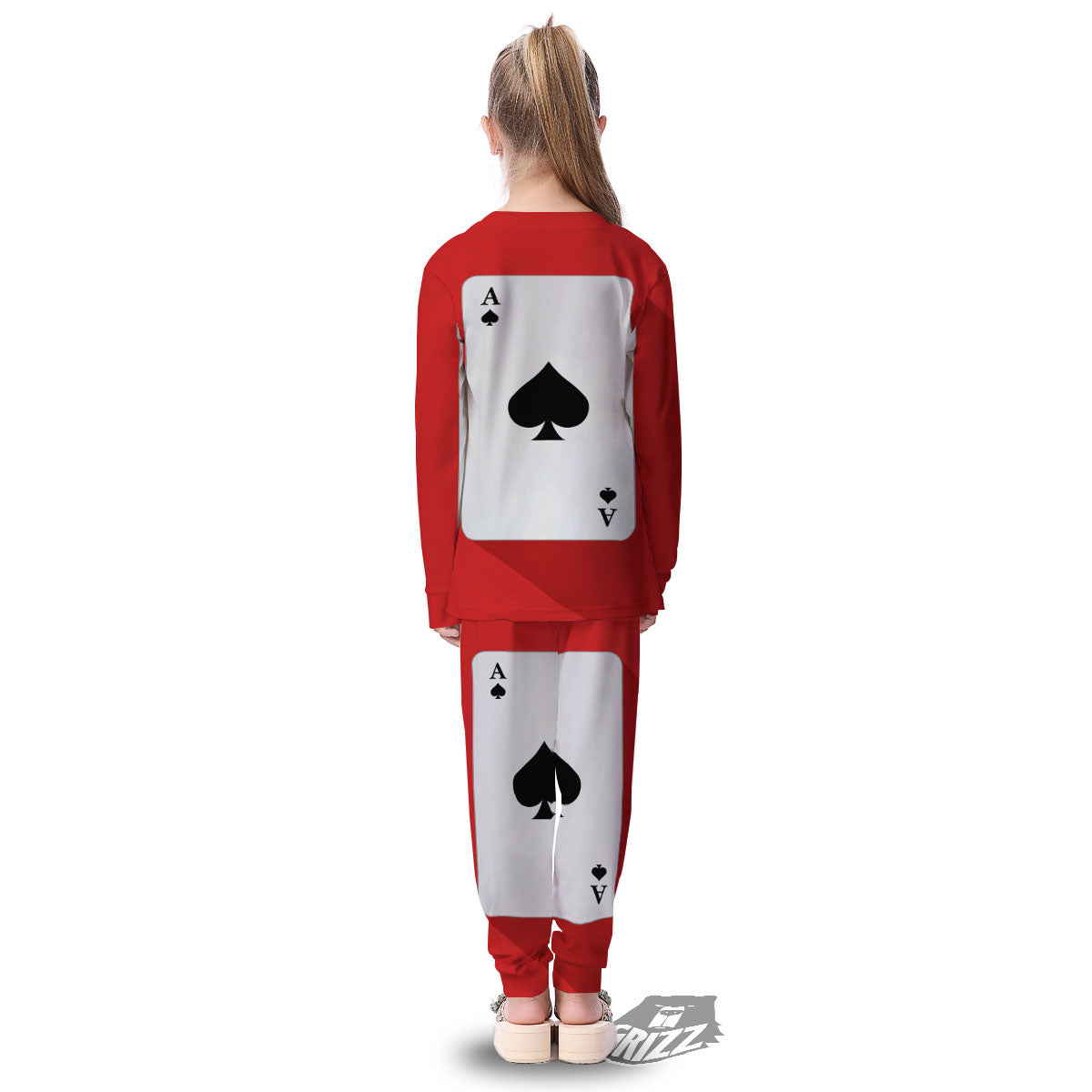 Ace Cards Print Kid's Pajamas-grizzshop