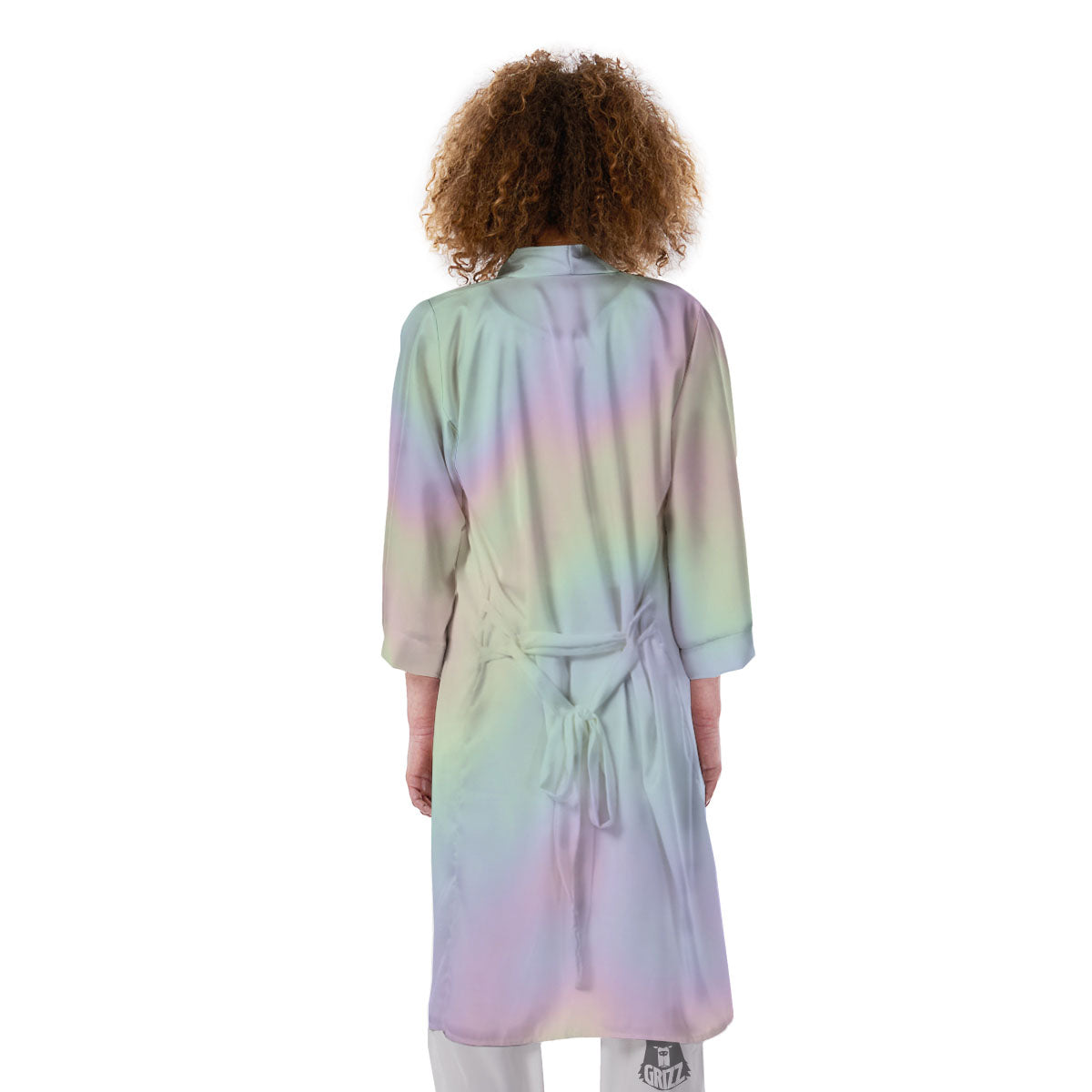 Acid Melt Pastel Print Kimono-grizzshop