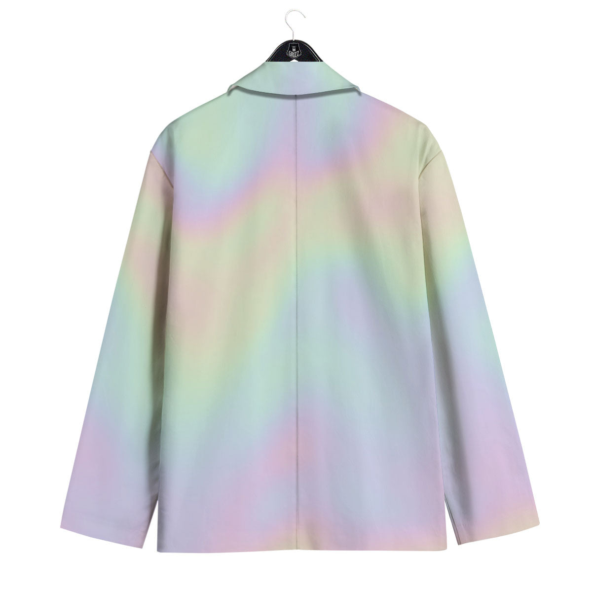 Acid Melt Pastel Print Men's Sport Coat-grizzshop