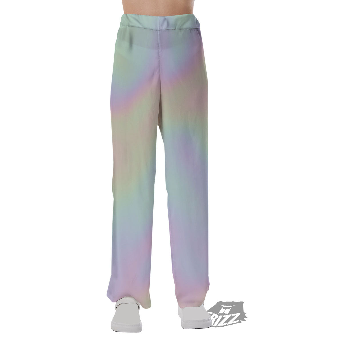 Acid Melt Pastel Print Pajama Pants-grizzshop