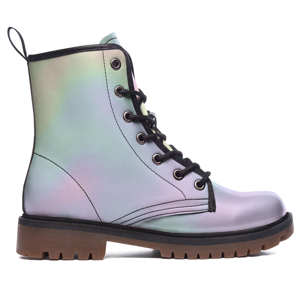 Acid Melt Pastel Print Work Boots-grizzshop