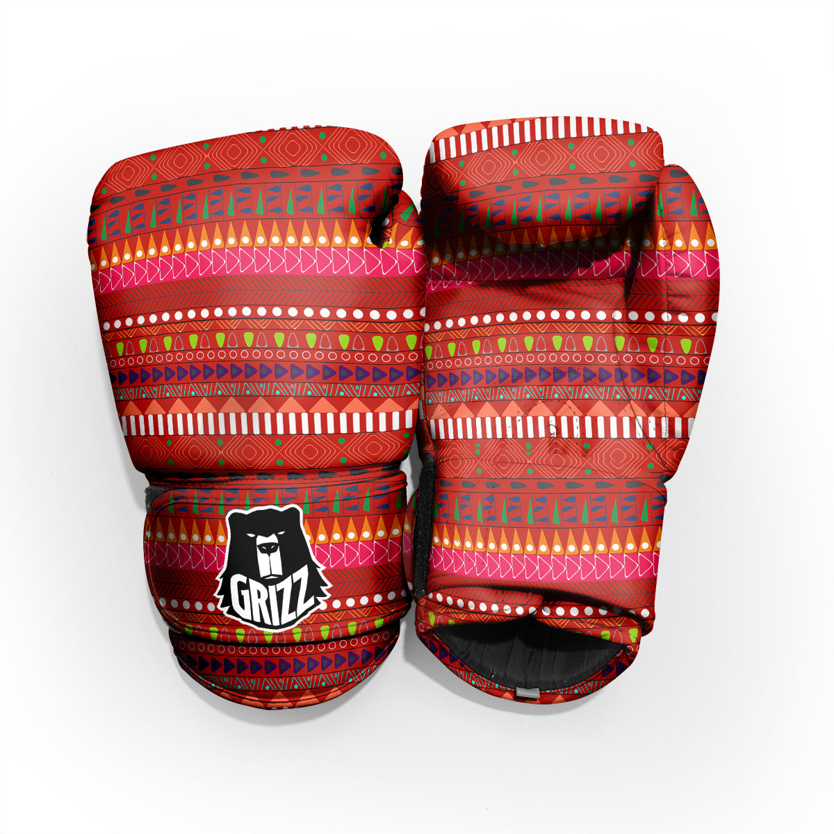 Adinkra Symbols West African Print Pattern Pro Boxing Glove