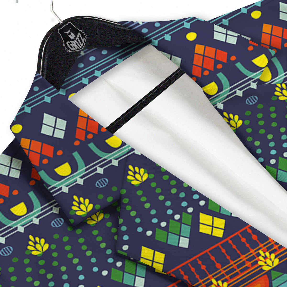 Adinkra Tribe African West Symbols Men's Sport Coat-grizzshop