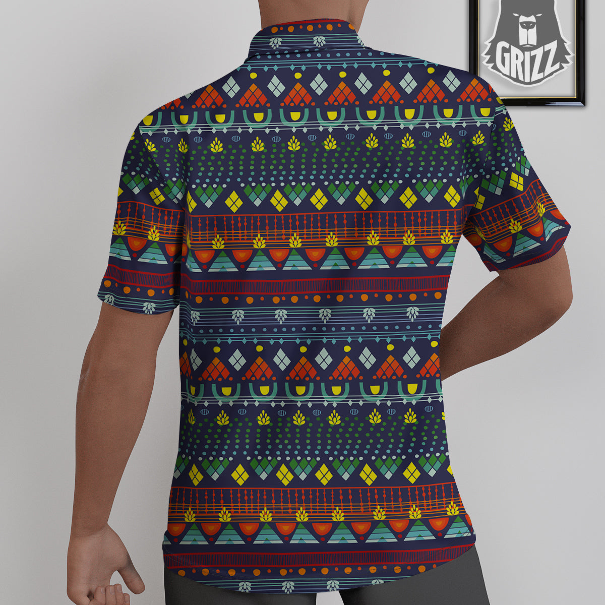 Adinkra Tribe African West Symbols Untucked Shirts-grizzshop