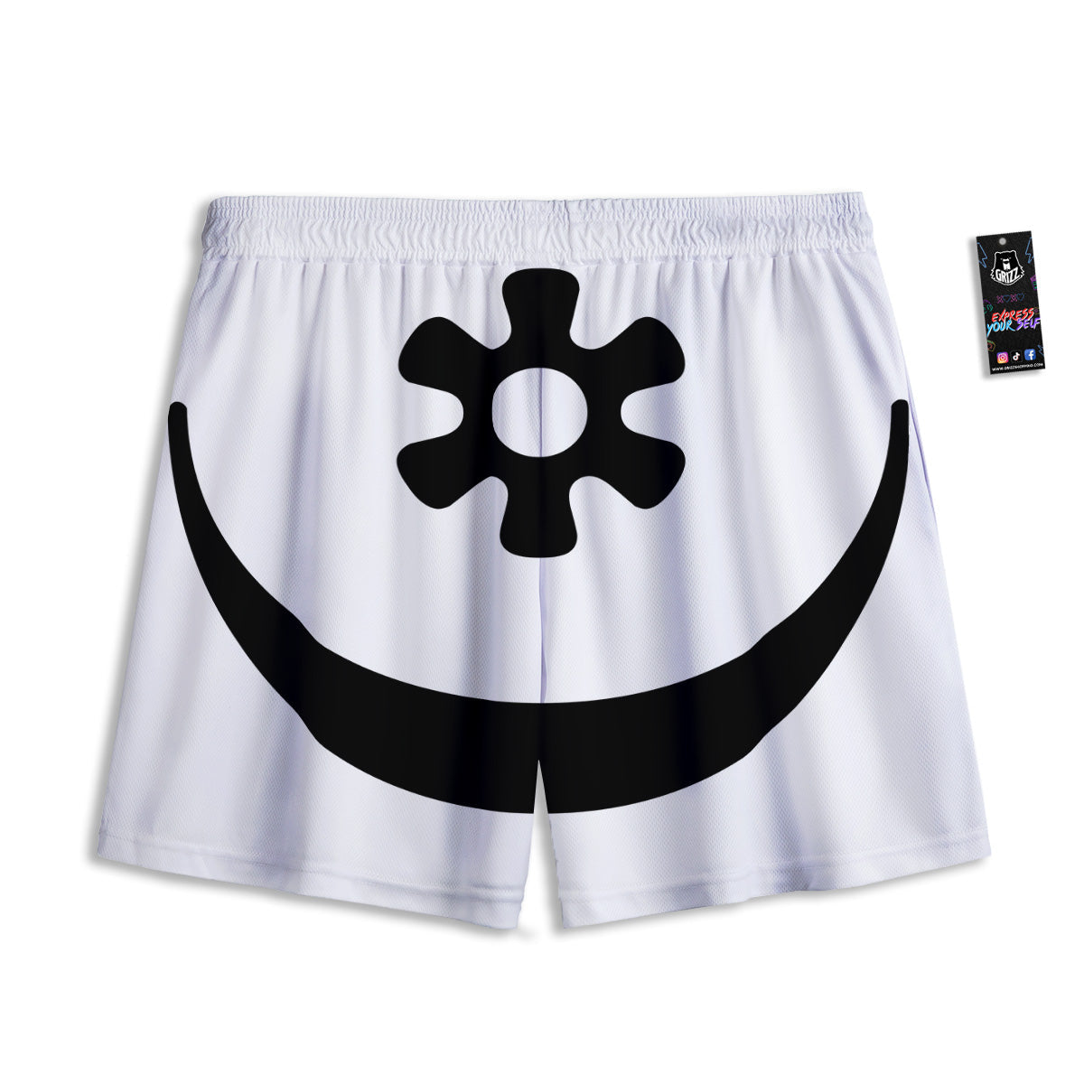 American Eagle Denim Print Pattern Mesh Shorts