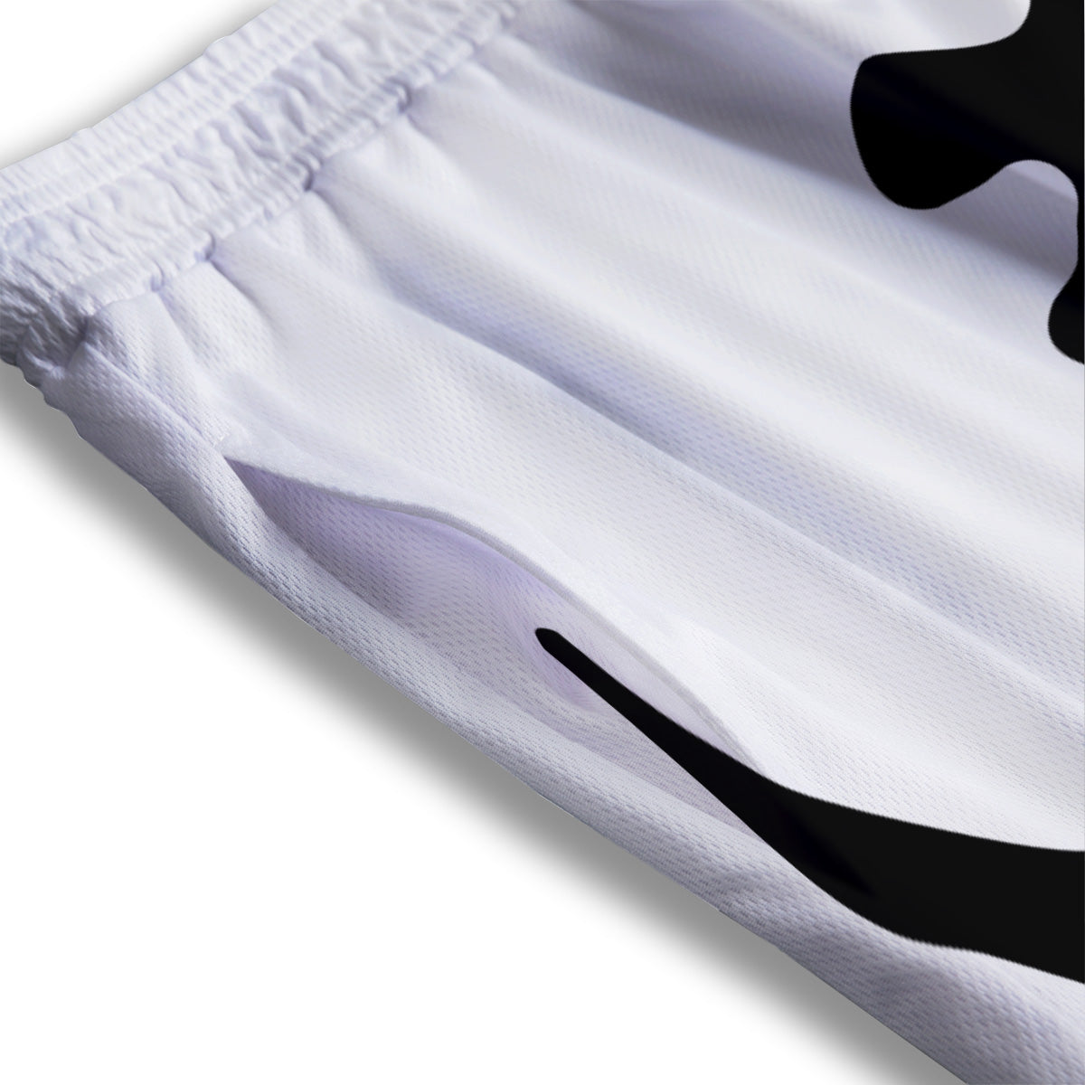 American Eagle Denim Print Pattern Mesh Shorts