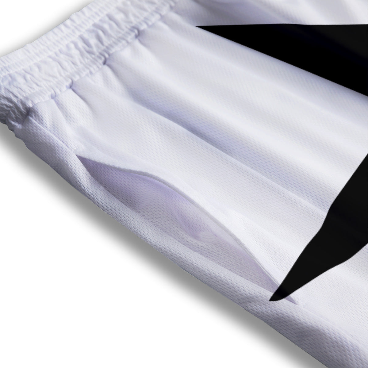 American Flag Eagle Print Mesh Shorts