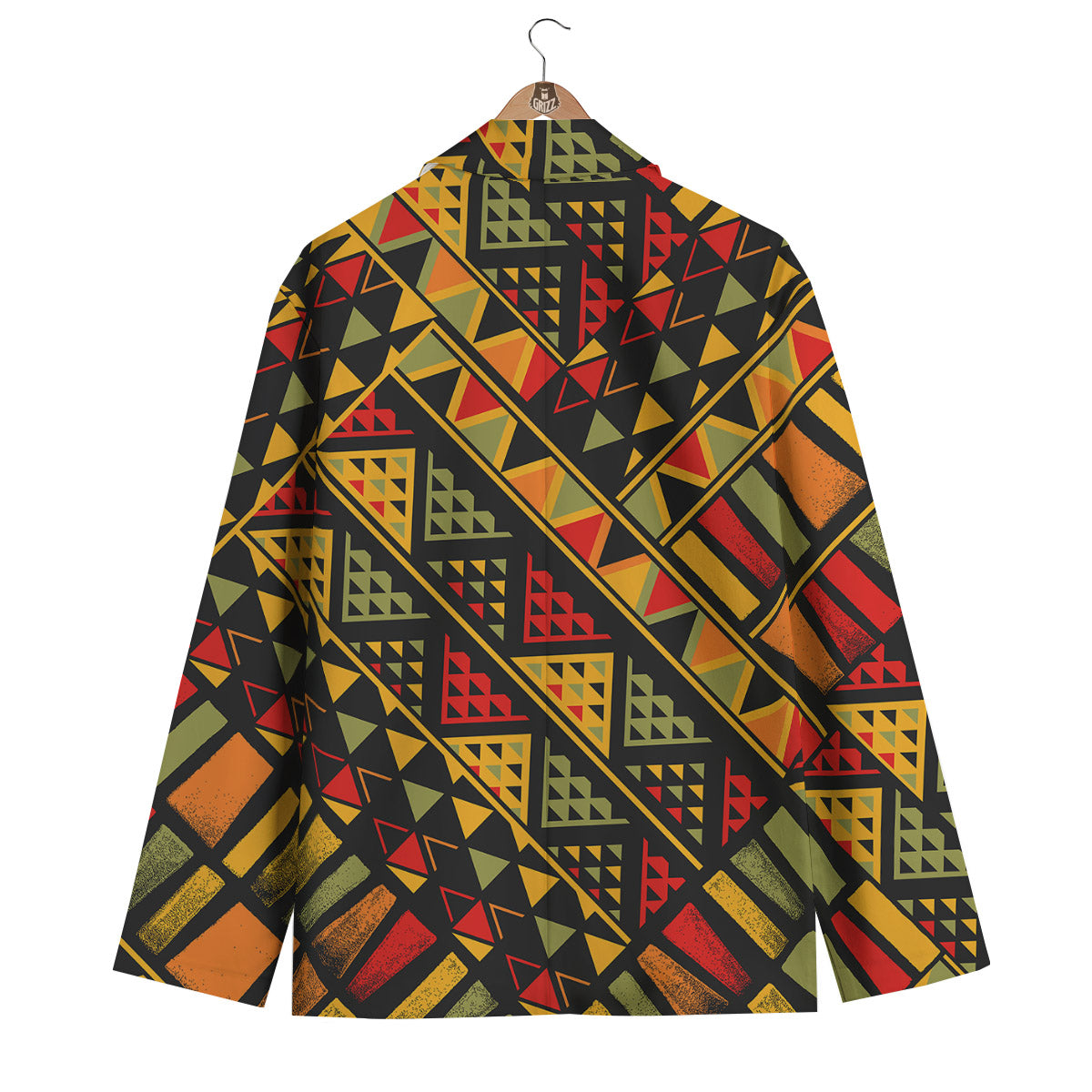 African Dashiki Adinkra Kente Men's Blazer-grizzshop