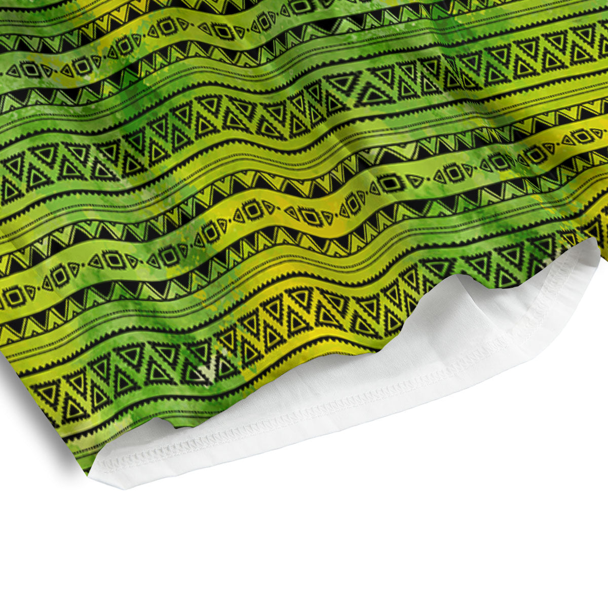 African Kente Print Pattern Men's Athletic Shorts