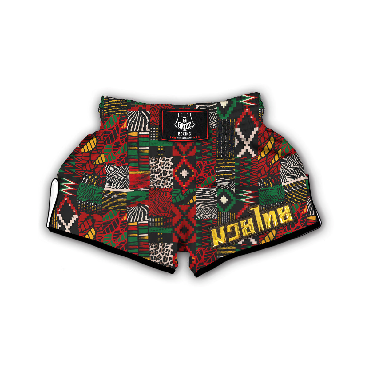 African Muay Thai Boxing Shorts-grizzshop