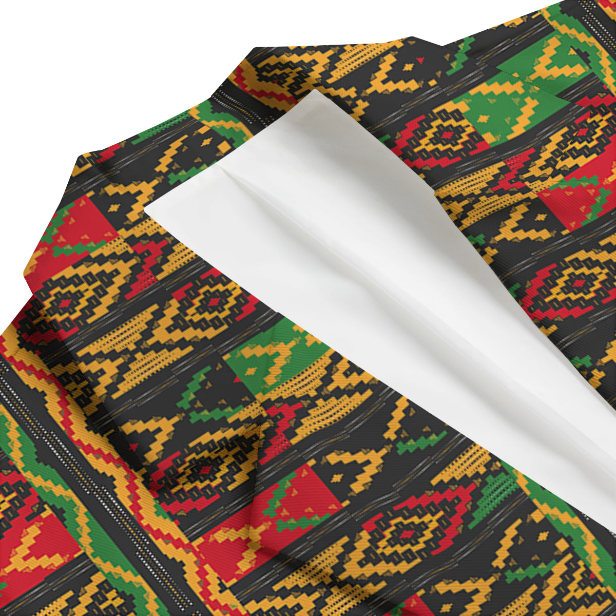 African Pattern Men's Blazer-grizzshop