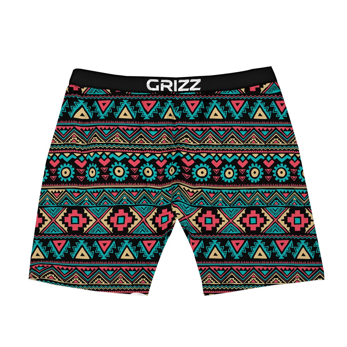 African Tribal Ethnic Print Pattern Boxer Briefs-grizzshop