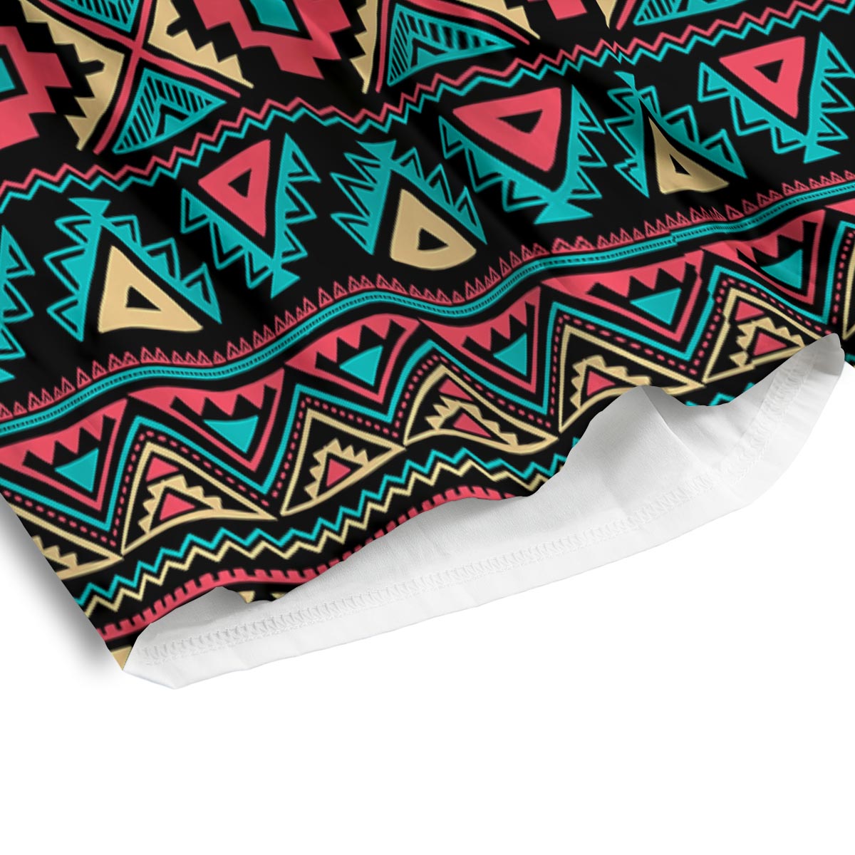African Tribal Ethnic Print Pattern Men's Athletic Shorts