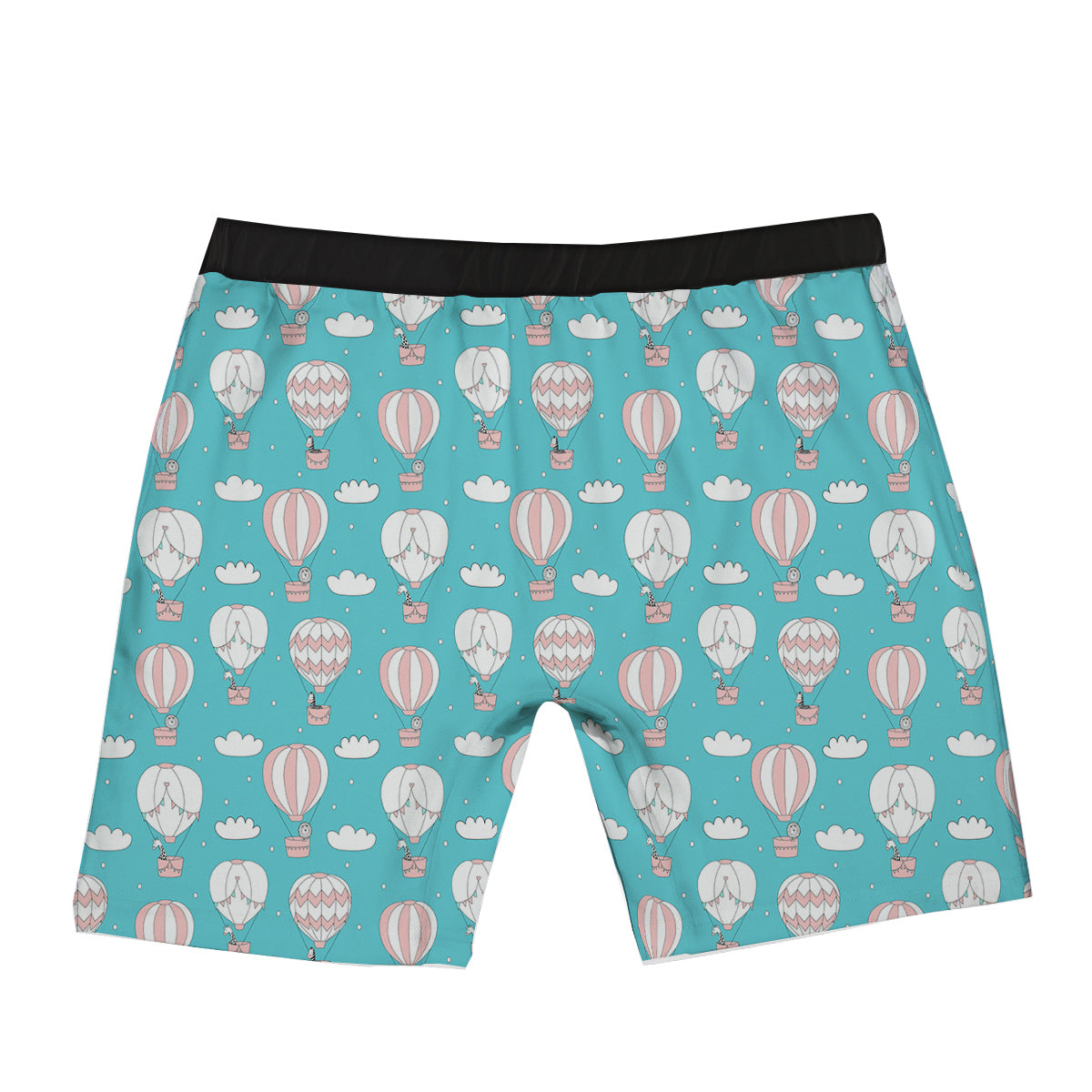 Air Balloon Cartoon Print Pattern Boxer Briefs-grizzshop