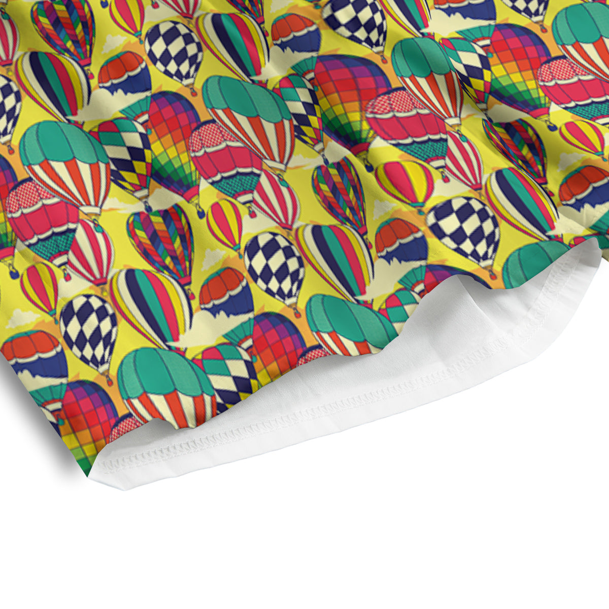 Air Balloon Colorful Print Pattern Men's Athletic Shorts