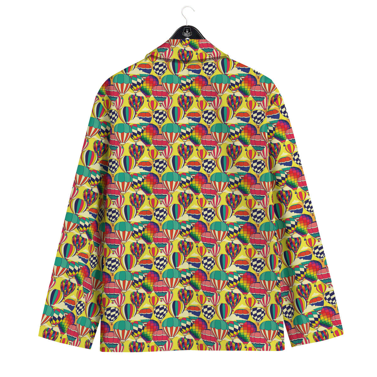 Air Balloon Colorful Print Pattern Men's Sport Coat-grizzshop