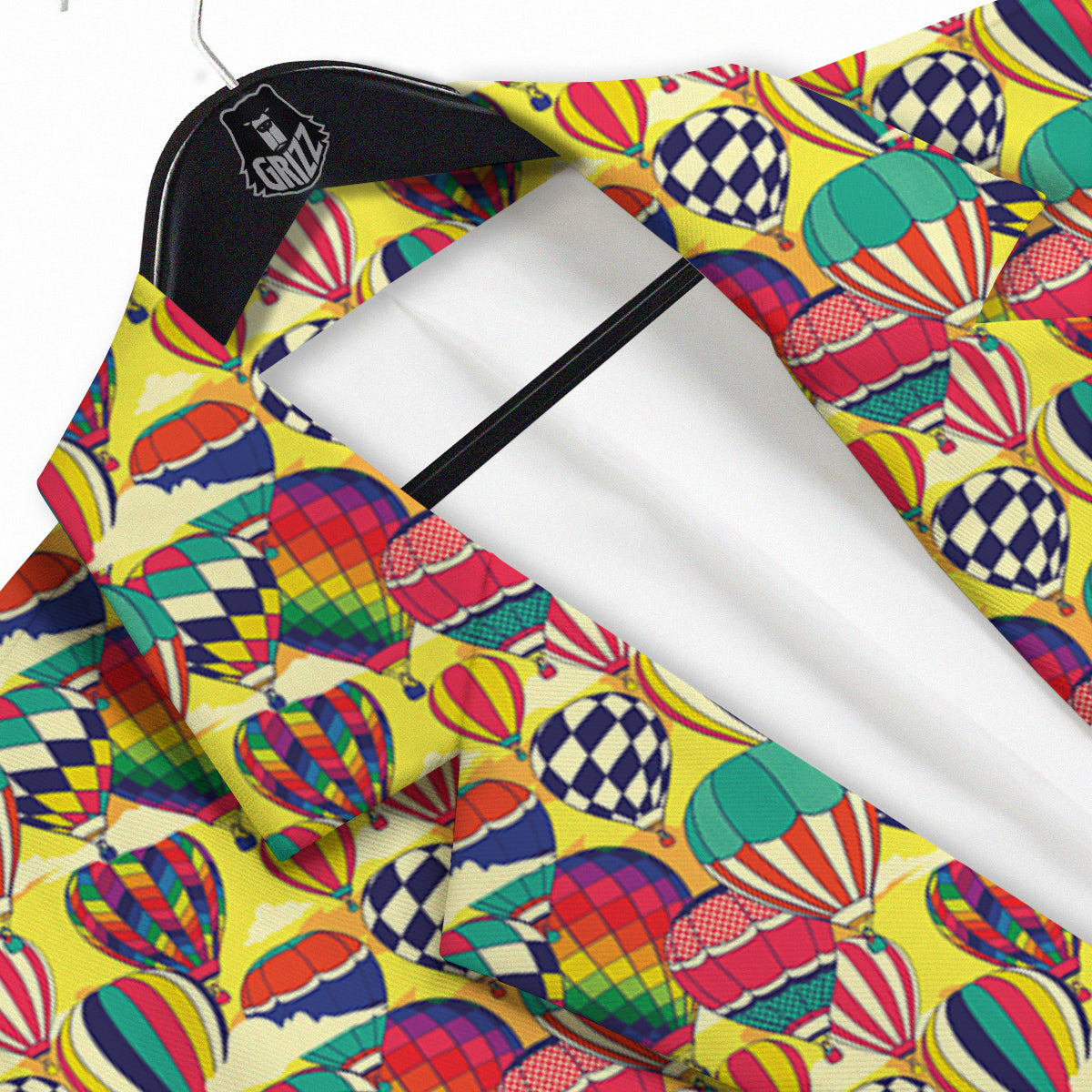 Air Balloon Colorful Print Pattern Men's Sport Coat-grizzshop