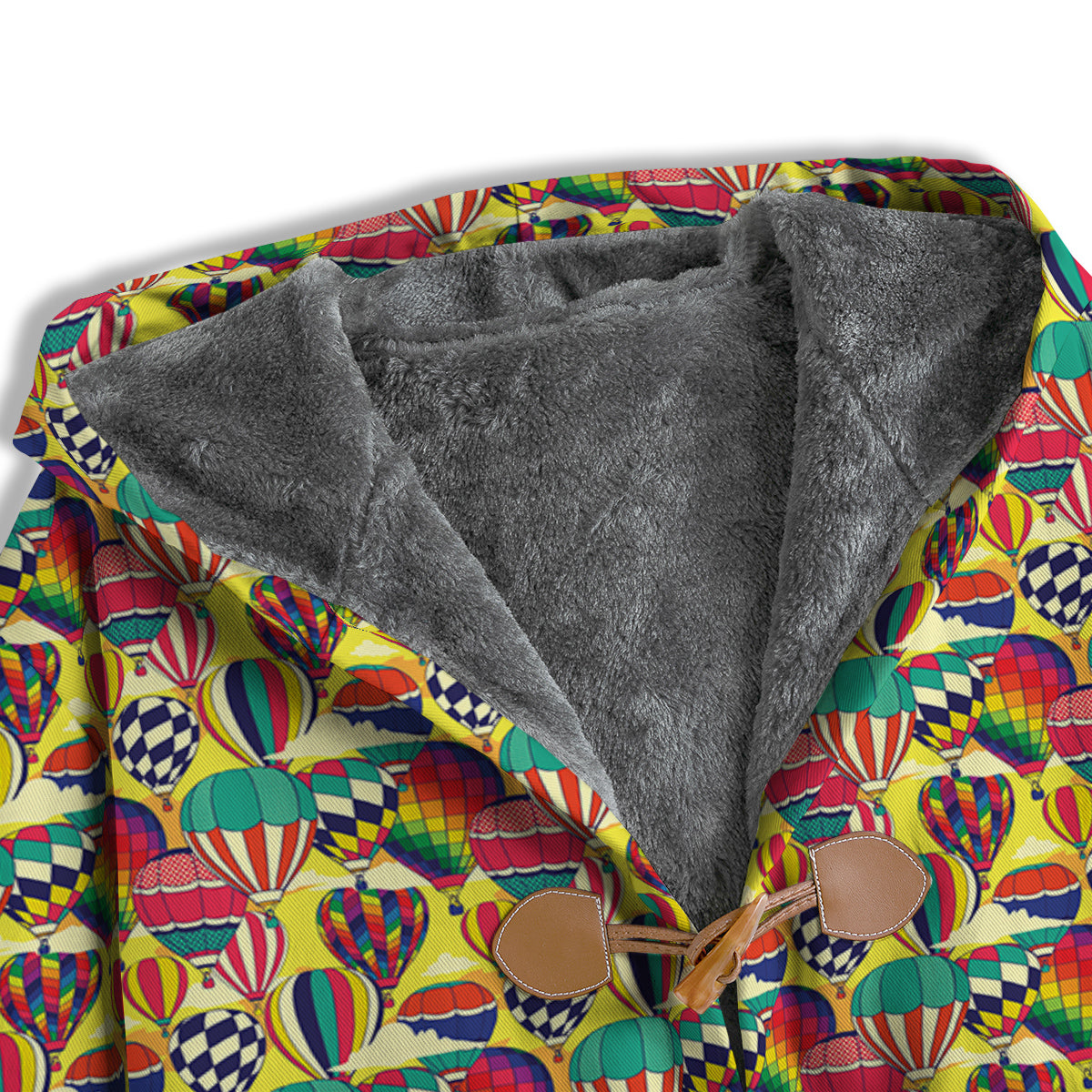 Air Balloon Colorful Print Pattern Men's Windbreaker Jacket-grizzshop