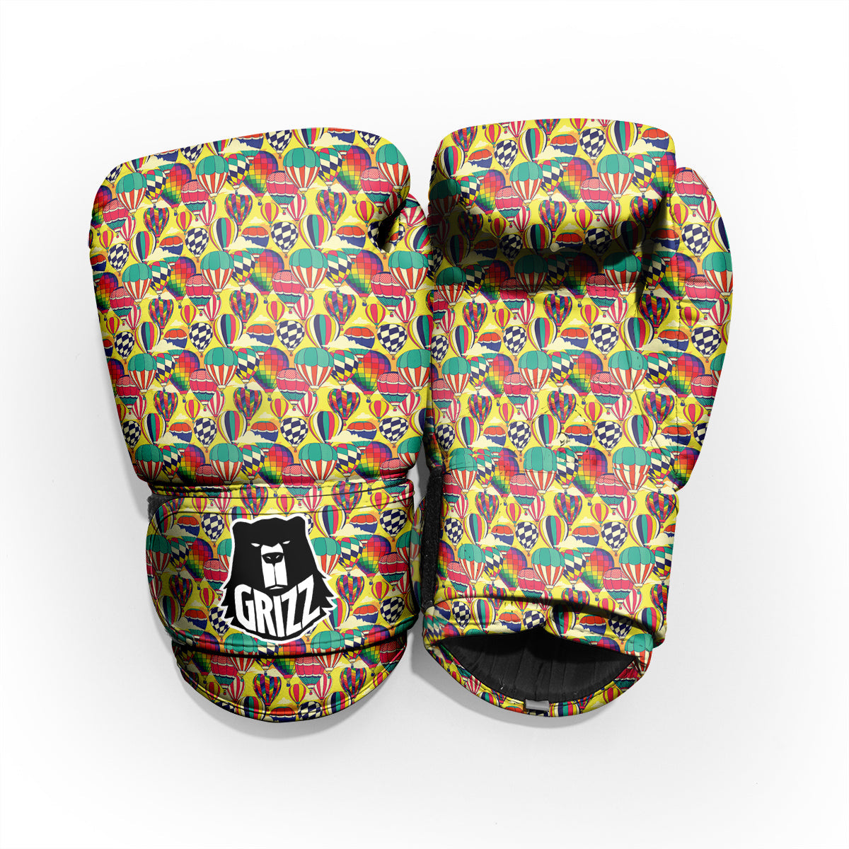 Air Balloon Colorful Print Pattern Pro Boxing Glove