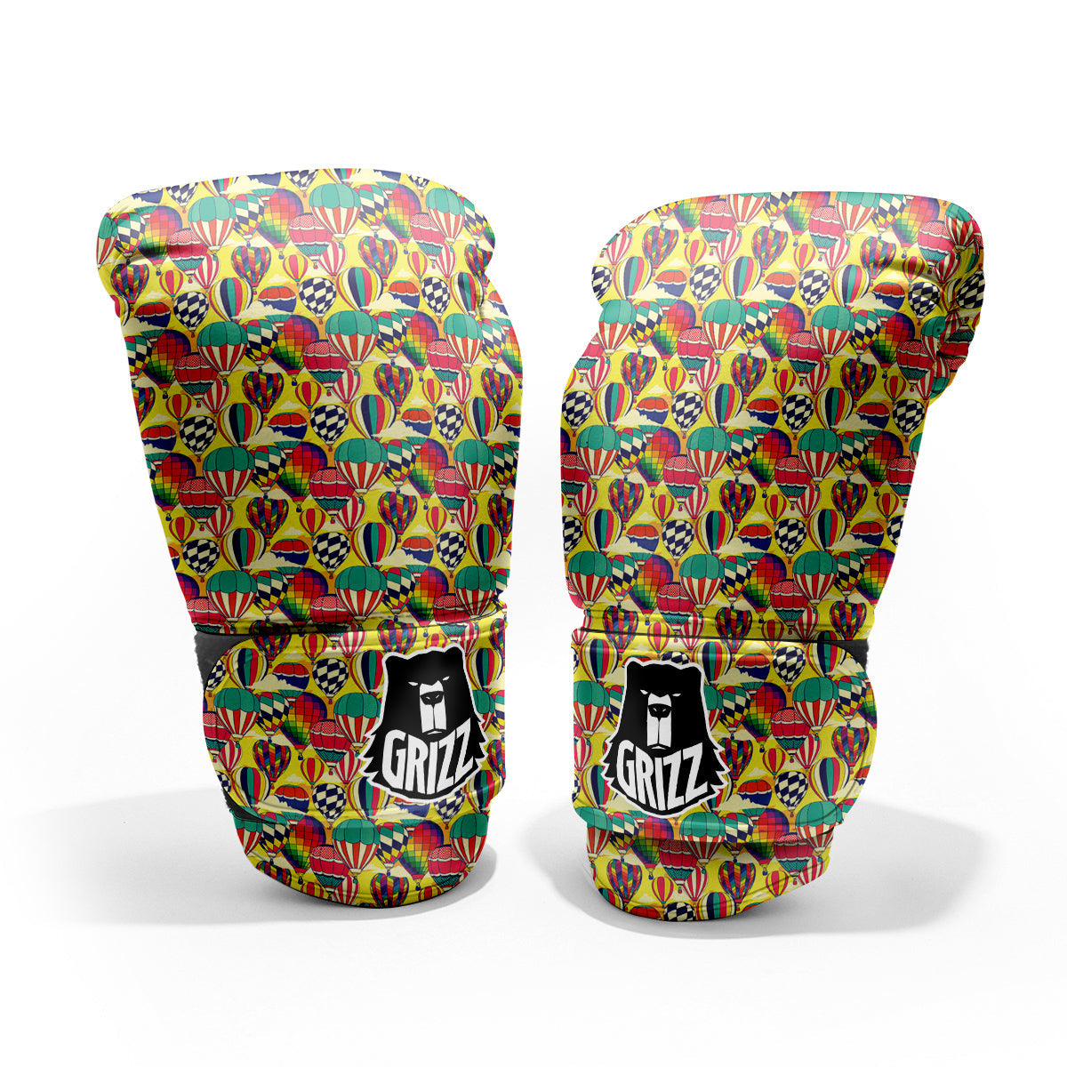 Air Balloon Colorful Print Pattern Pro Boxing Glove