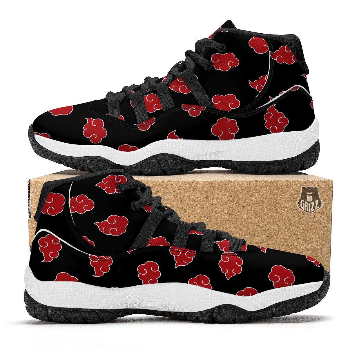 Akatsuki Black Bball Shoes-grizzshop