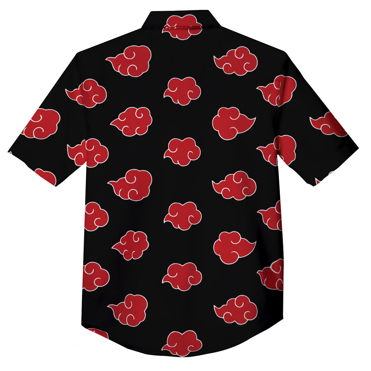 Akatsuki Print Pattern Button Up Shirt-grizzshop