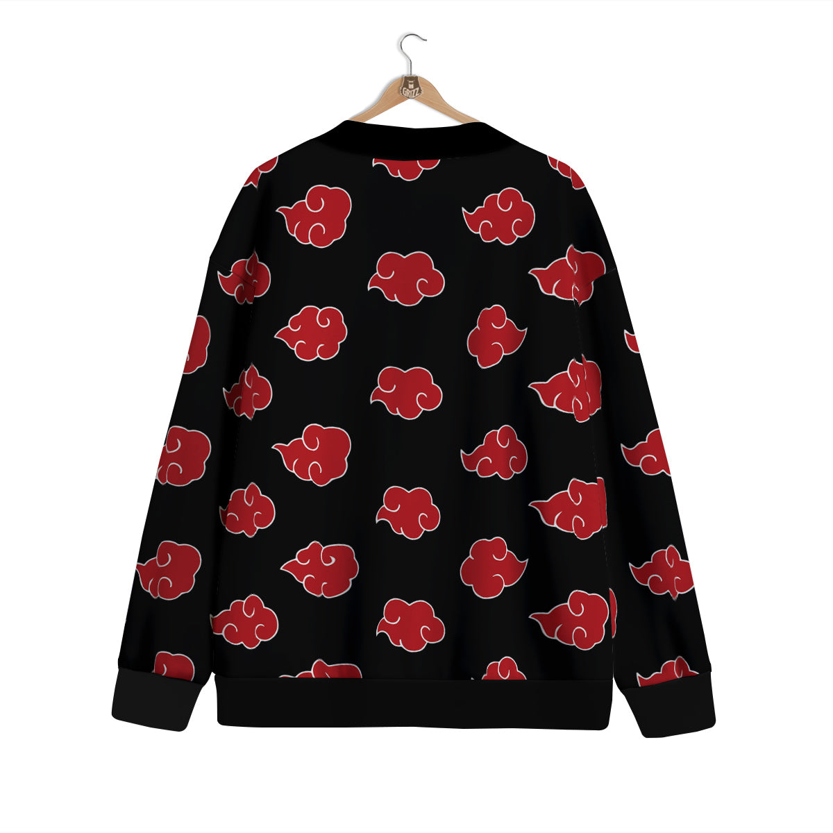 Akatsuki Print Pattern Cardigan-grizzshop