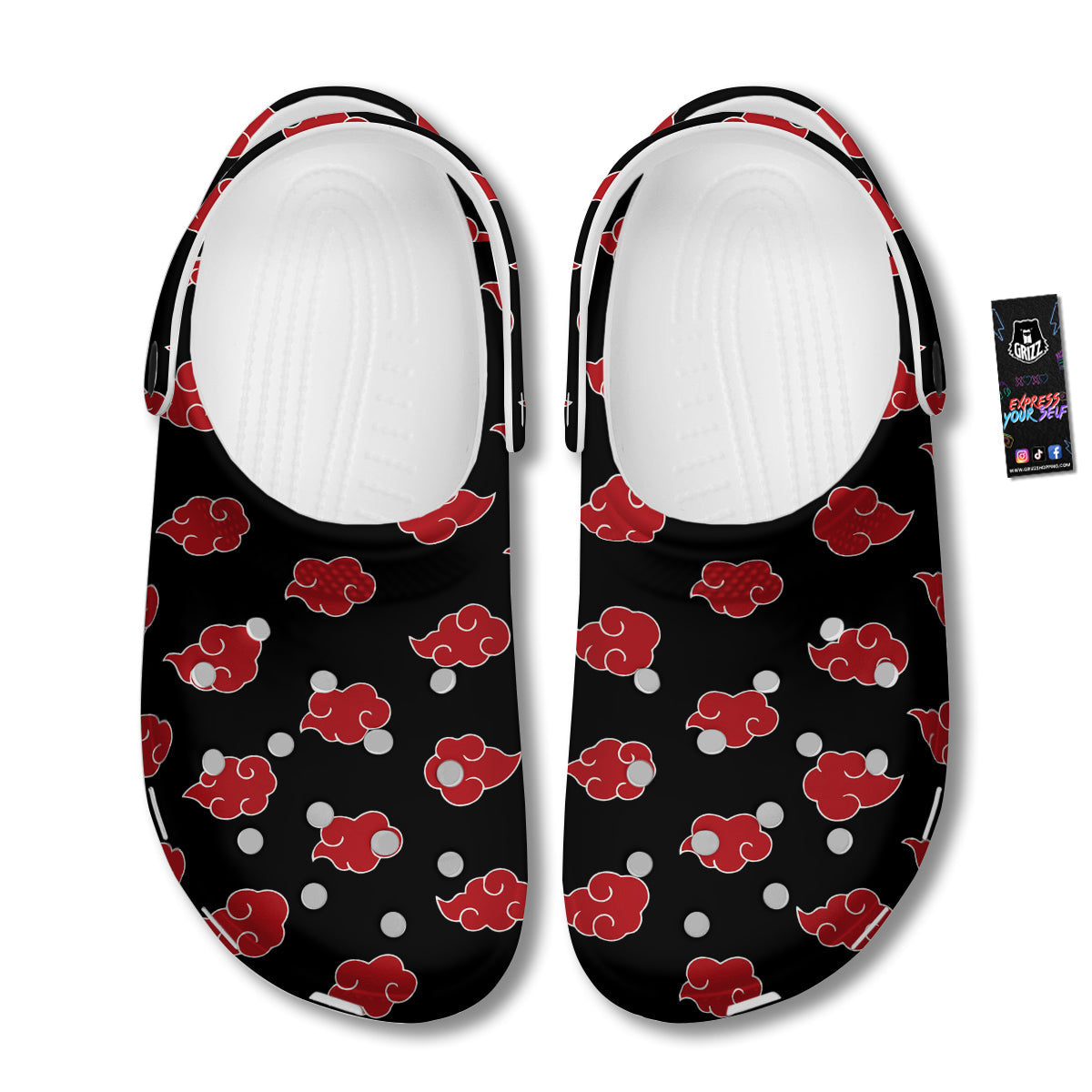 Akatsuki Print Pattern Clog-grizzshop