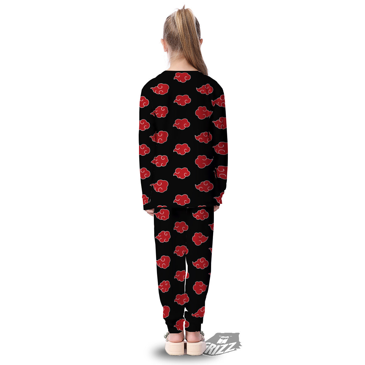 Akatsuki Print Pattern Kid's Pajamas-grizzshop