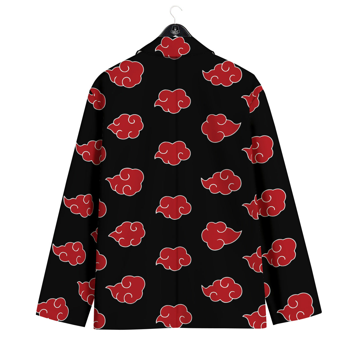 Akatsuki Print Pattern Men's Sport Coat-grizzshop