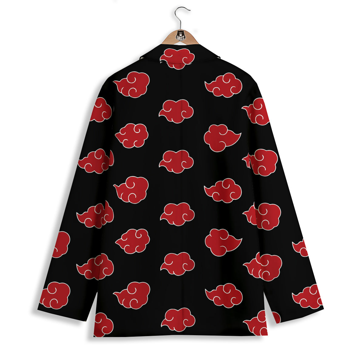 Akatsuki Print Pattern Women's Blazer-grizzshop