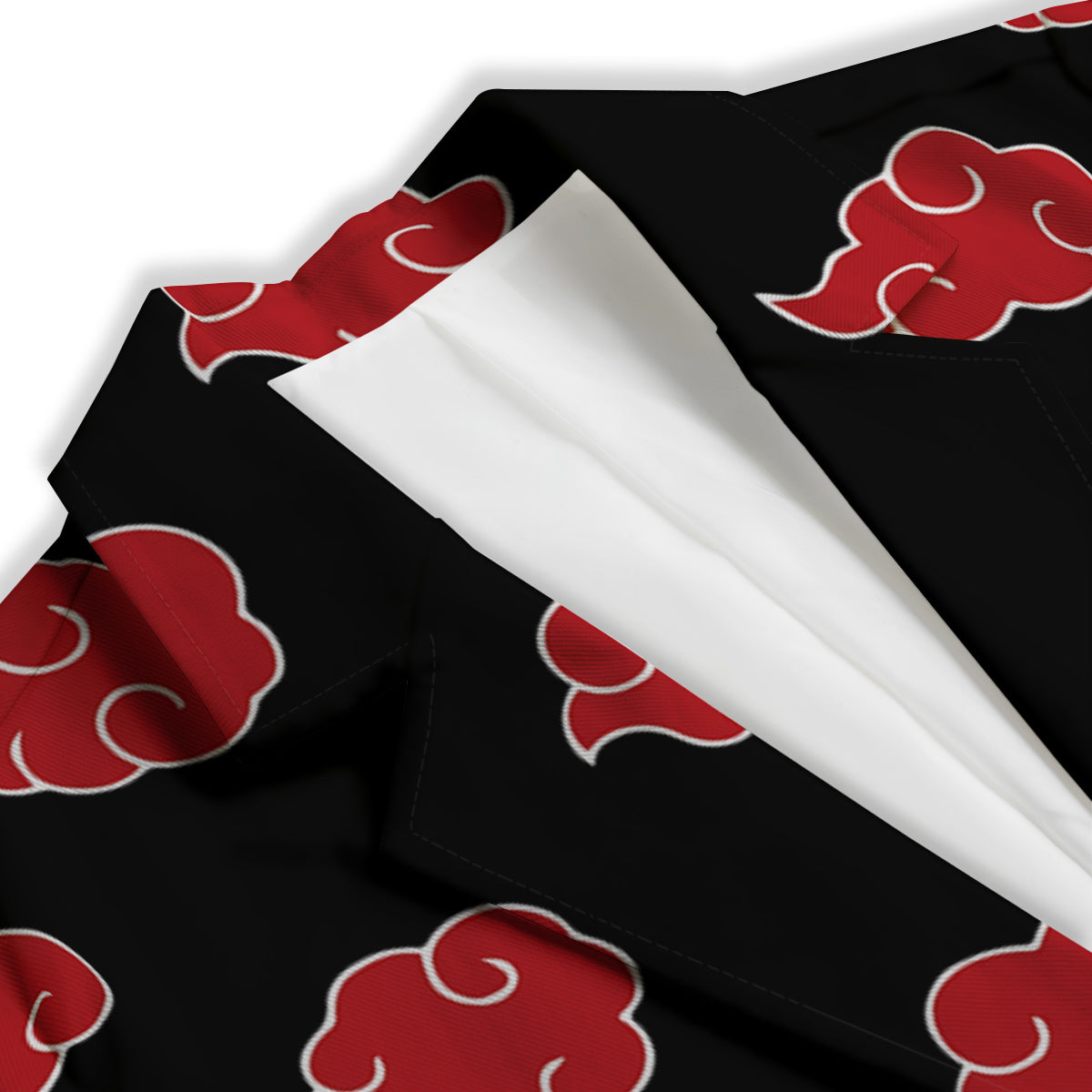 Akatsuki Print Pattern Women's Blazer-grizzshop