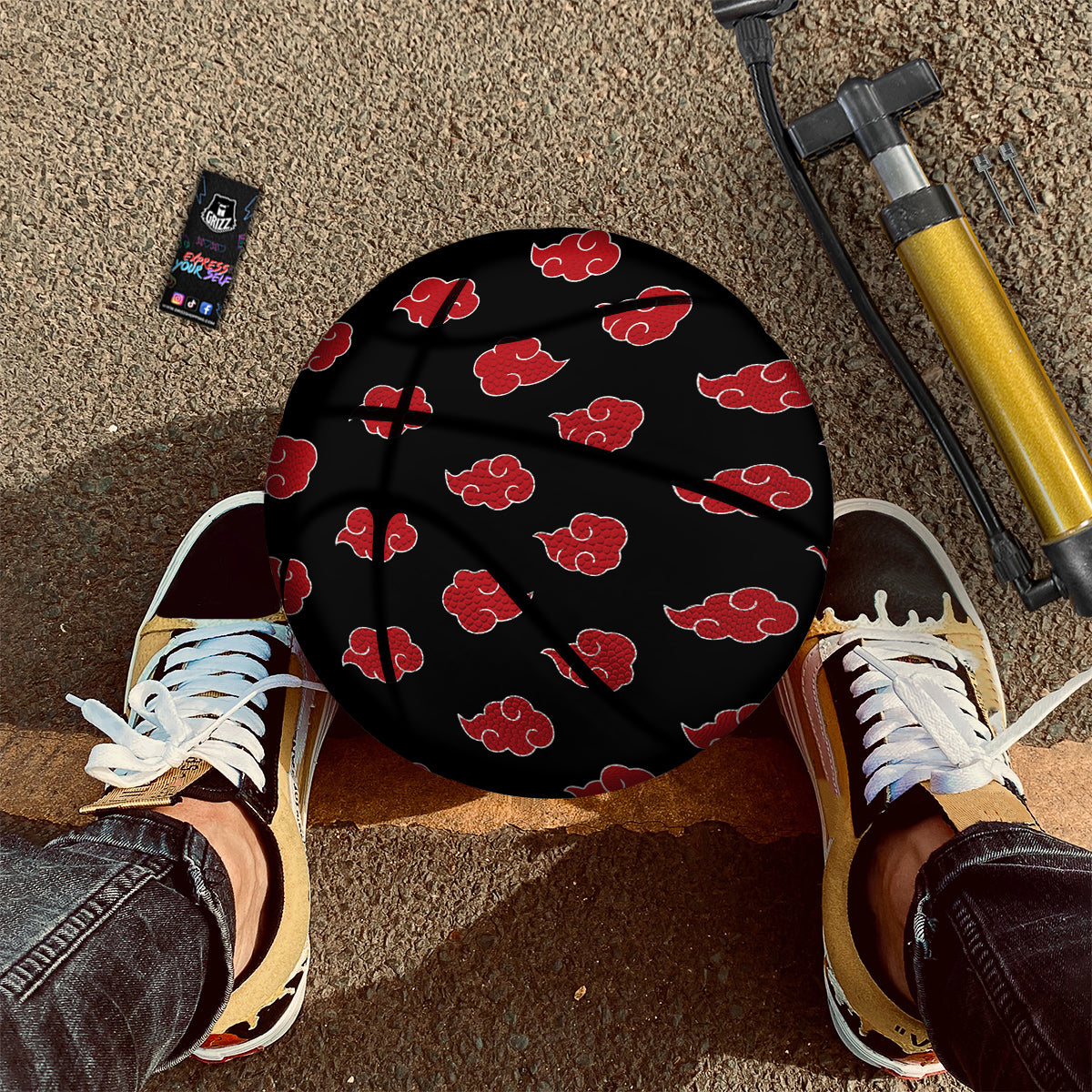 Akatsuki Print Pattern Basketball