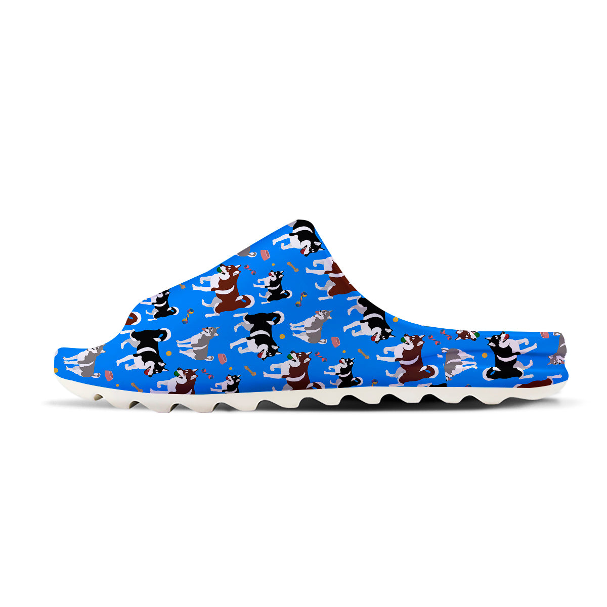 Alaskan Malamute Print Pattern Sandals-grizzshop