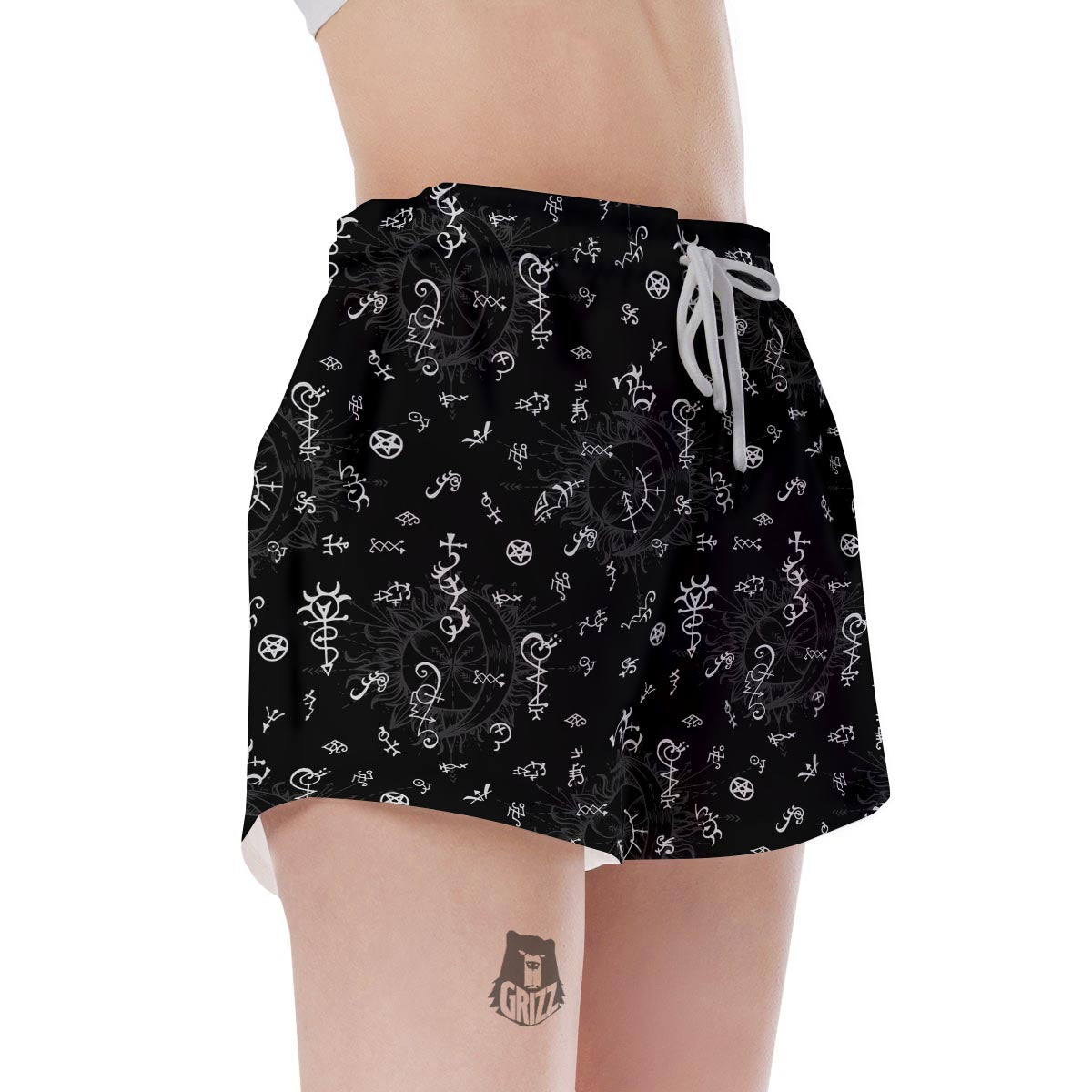 Alchemy Gothic Witch Women's Shorts-grizzshop