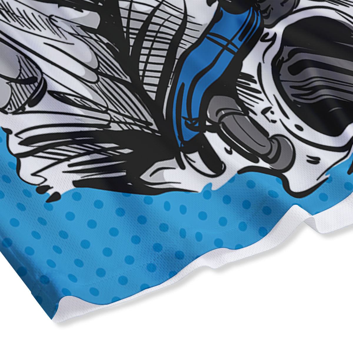 Argyle Black And Grey Print Pattern Mesh Shorts