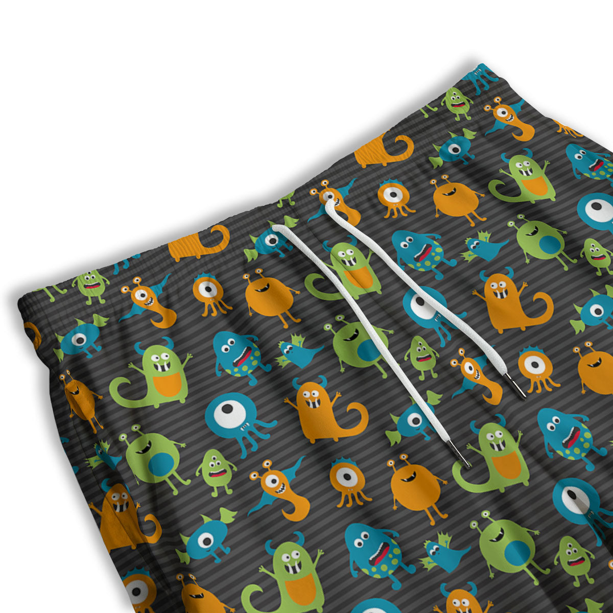 Aloha Hawaiian Flower Print Men's Athletic Shorts
