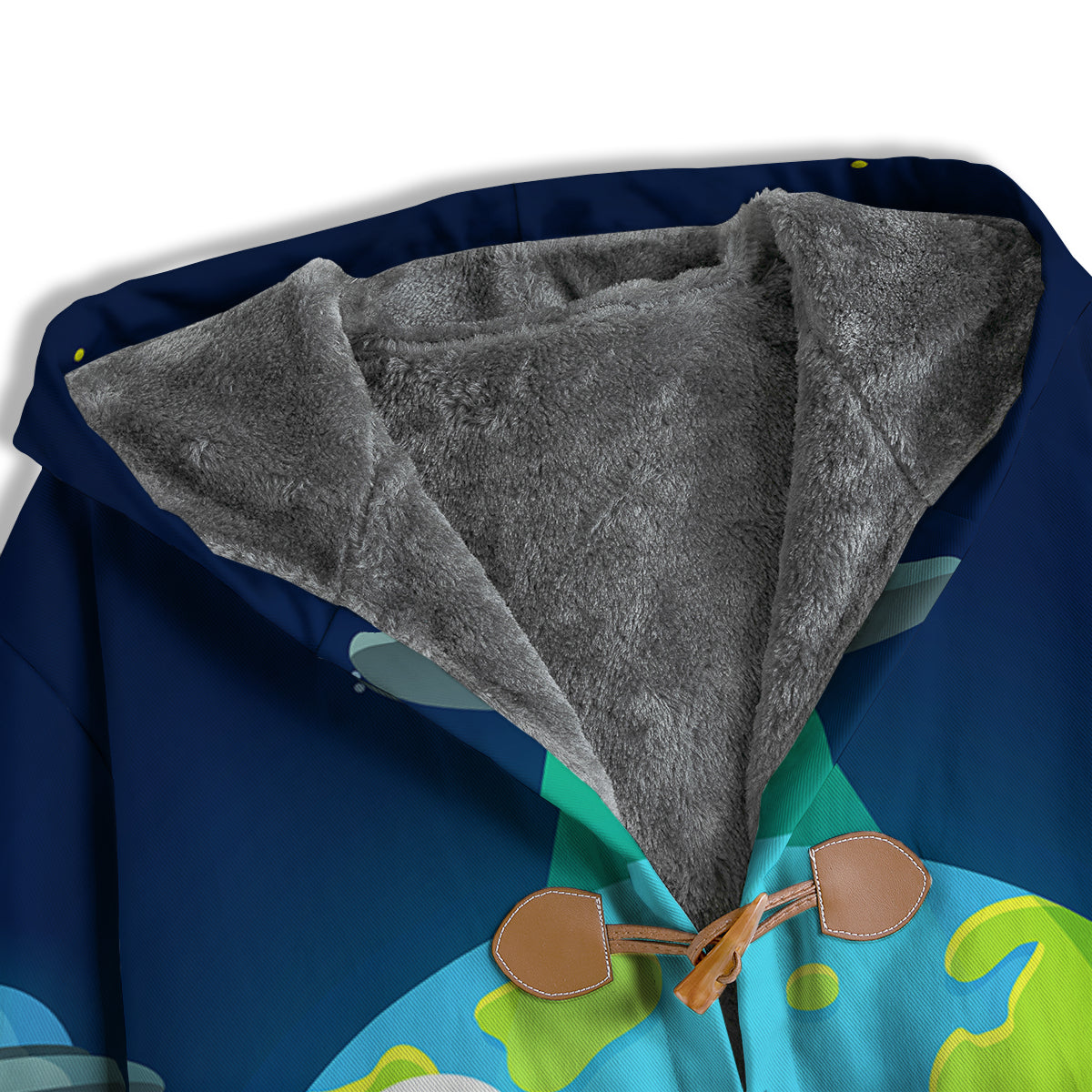 Alien Invasion And Earth Print Men's Windbreaker Jacket-grizzshop