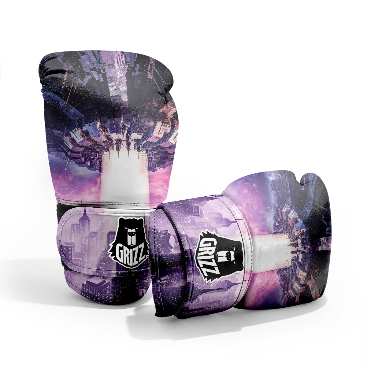 Alien Invasion Print Pro Boxing Glove