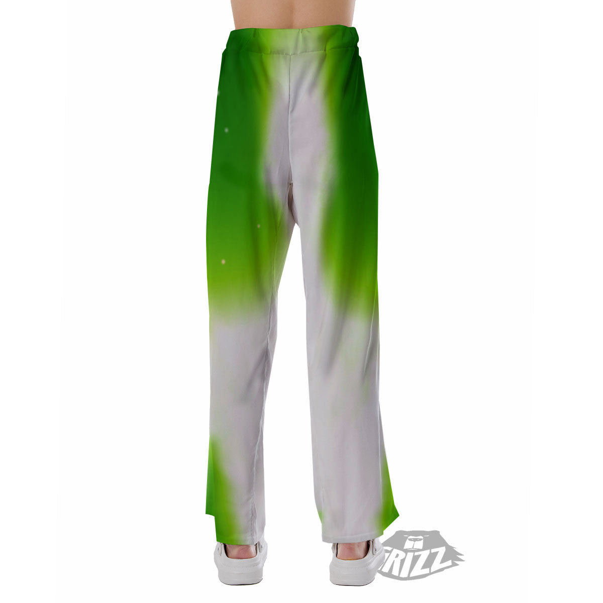Alien Light Green Print Pajama Pants-grizzshop