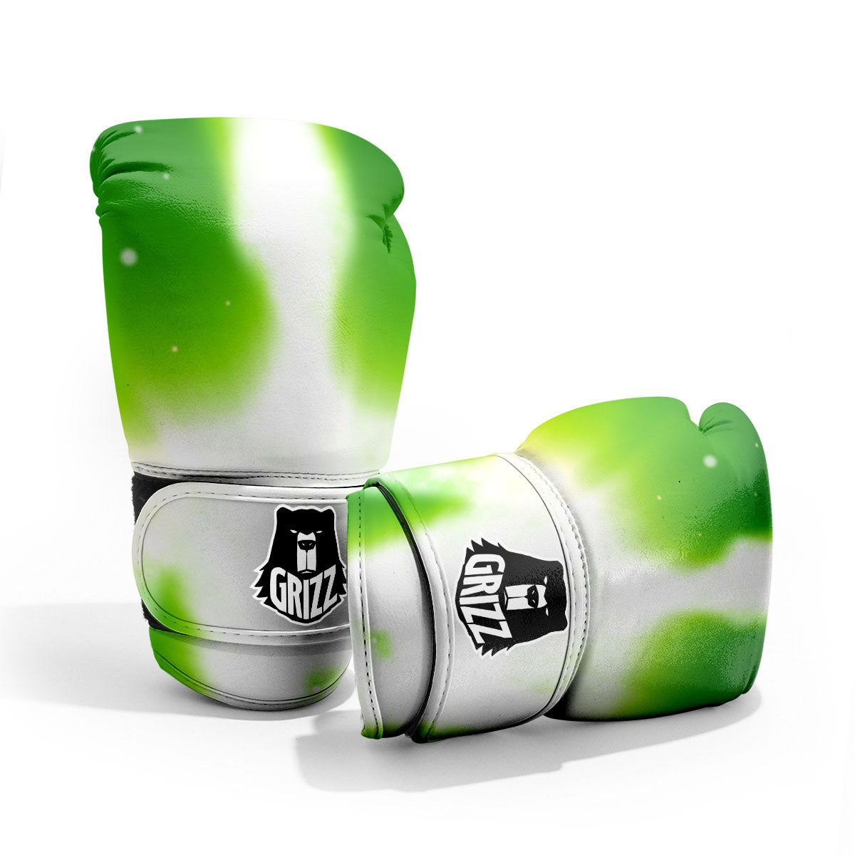 Alien Light Green Print Pro Boxing Glove