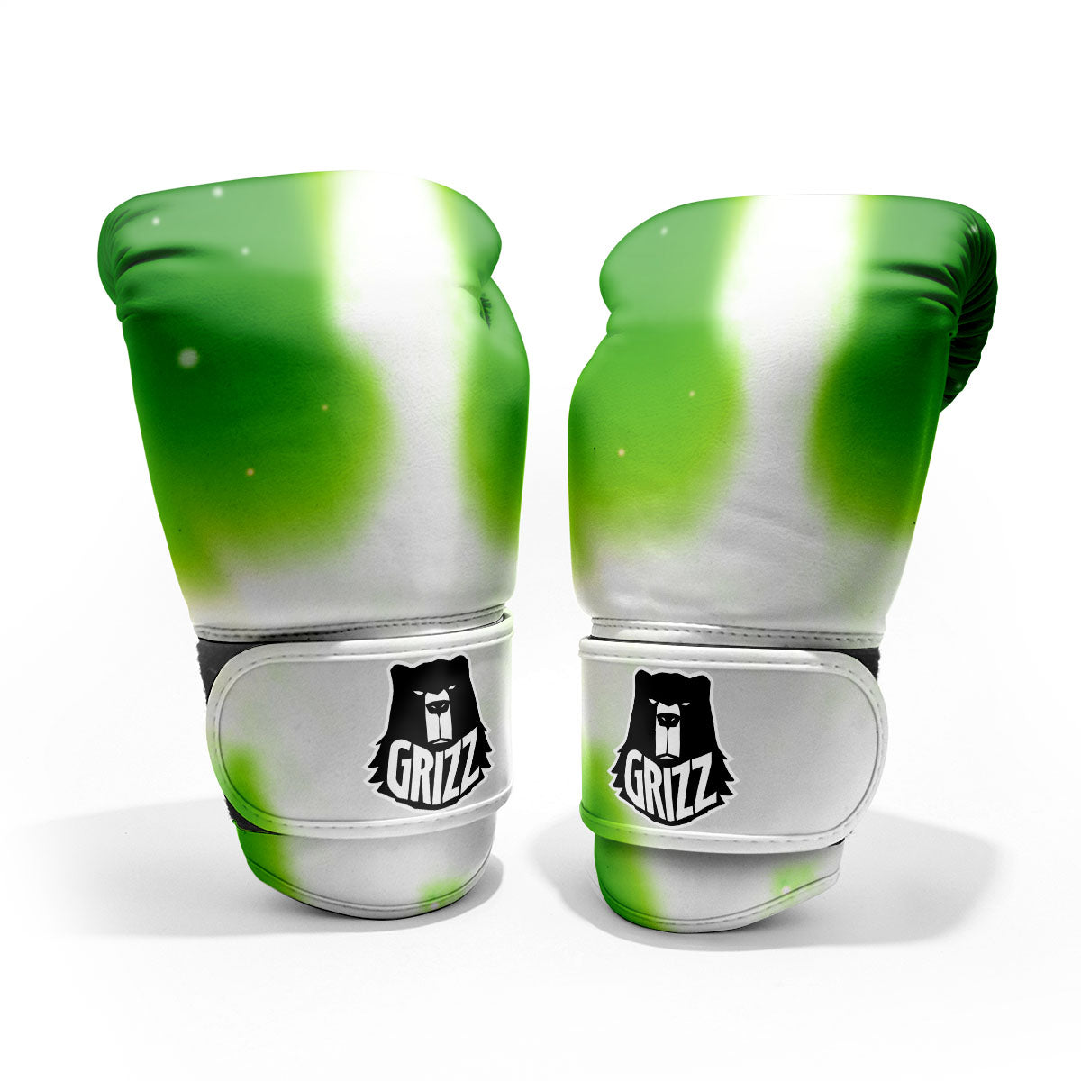 Alien Light Green Print Pro Boxing Glove