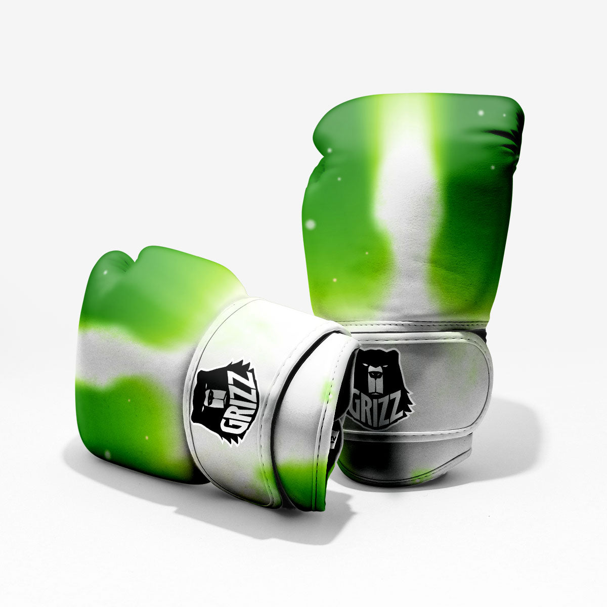 Alien Light Green Print Pro Boxing Glove